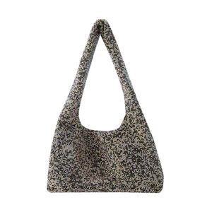 Crystal Mesh Armpit Bag - Kara - Polyster - Black Pixel